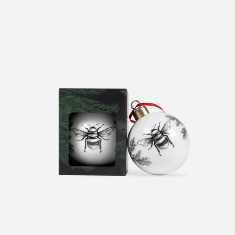 Manchester Bee Christmas Bauble - The Sculpts