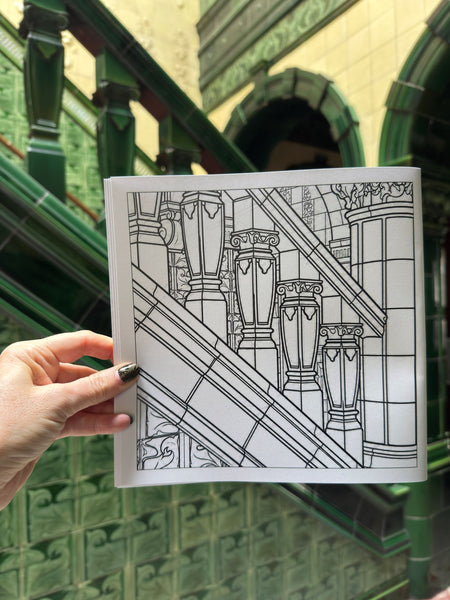 Victoria Baths Colouring Book | Manchester Gift