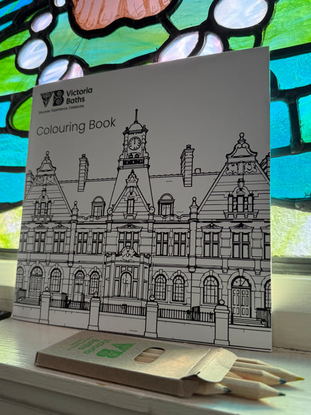 Victoria Baths Colouring Book | Manchester Gift