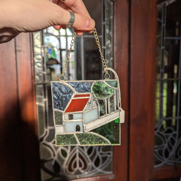 Lesley Miller Glass - House panel