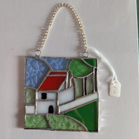 Lesley Miller Glass - House panel