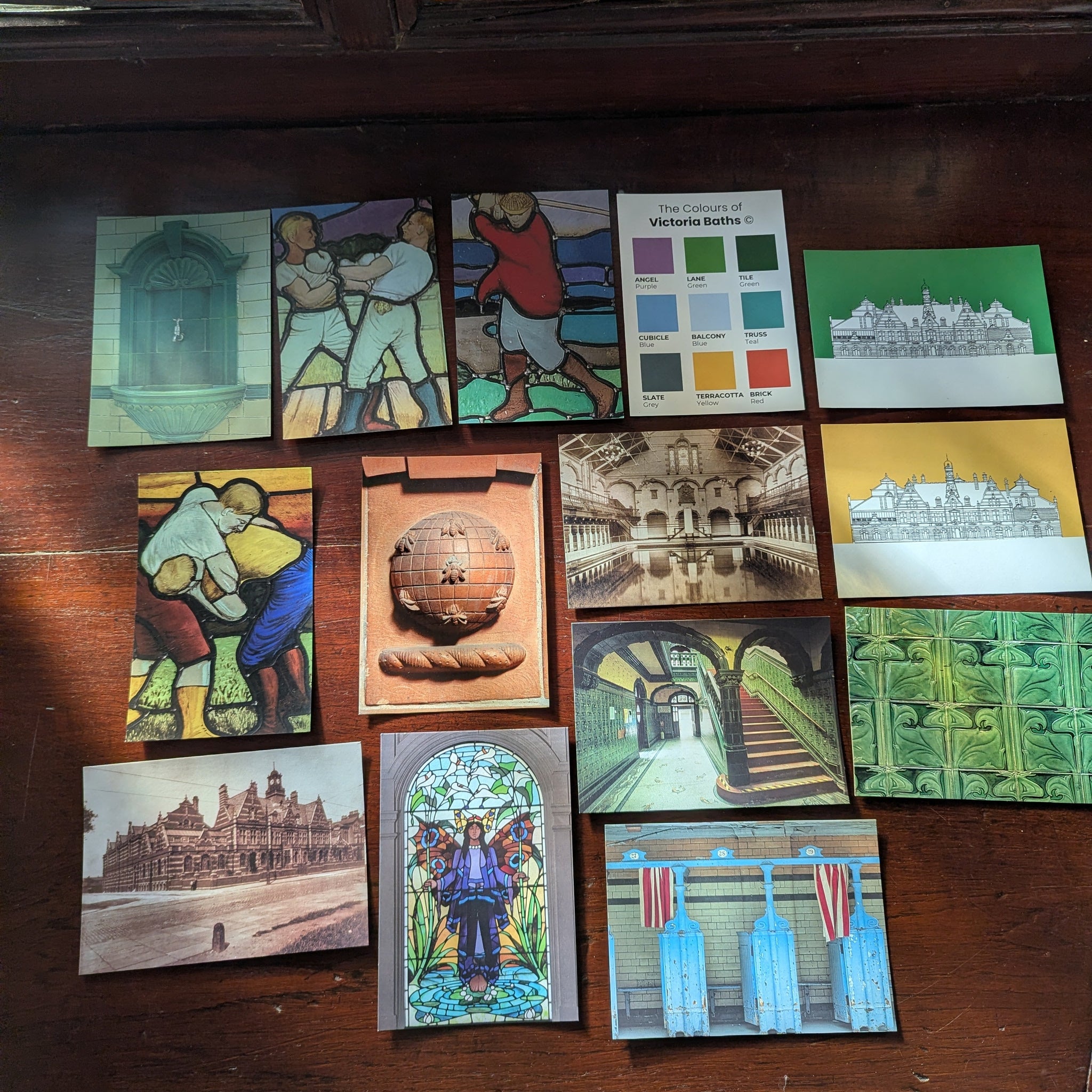 Postcards - set of 5 Small VB Postcards