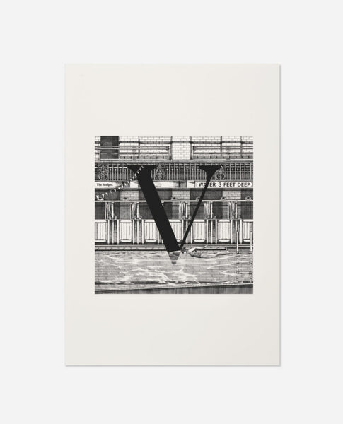 The Sculpts - V for Victoria Baths PRINT A4