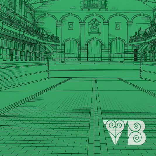 Victoria Baths - Graphical Colour Magnets