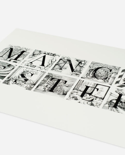 The Manchester Letters Prints - The Sculpts