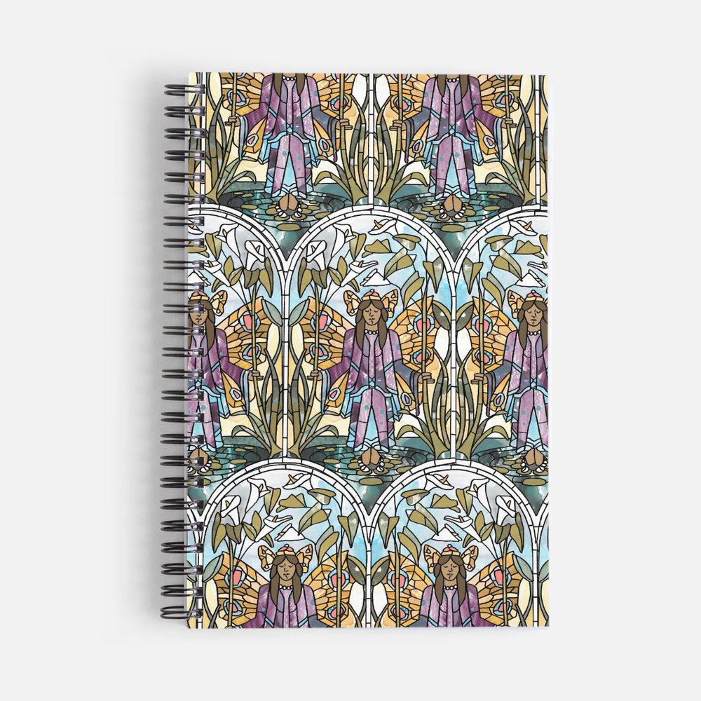 Sarah Thorley "Angel of Purity" Collage Notebook