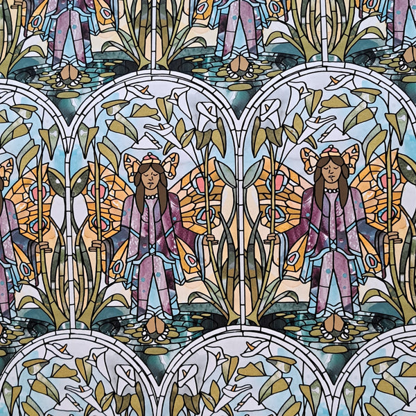 Angel of Purity Collage Design - Sarah Thorley Wrapping Paper