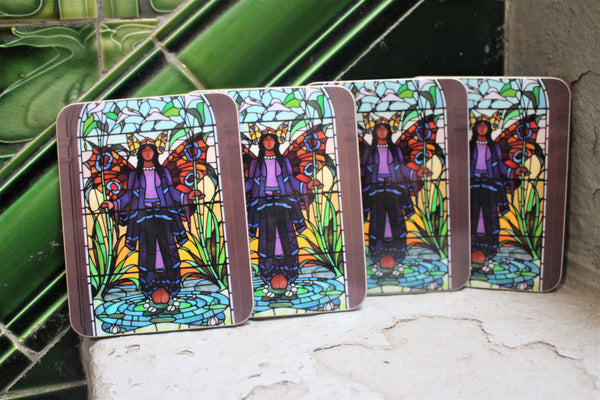 Angel Coasters (set of 4)